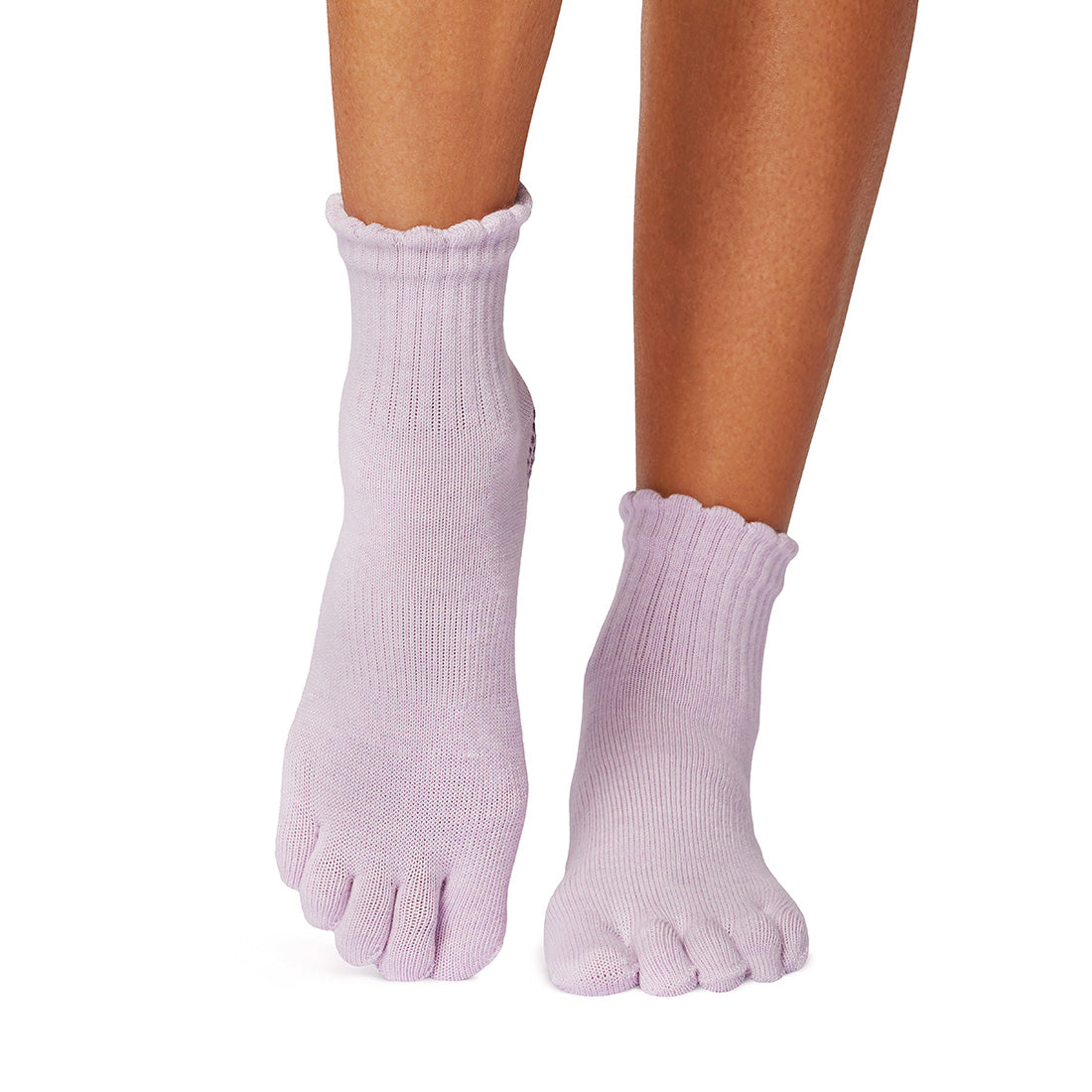 Full Toe Melody Scallop Grip Socks
