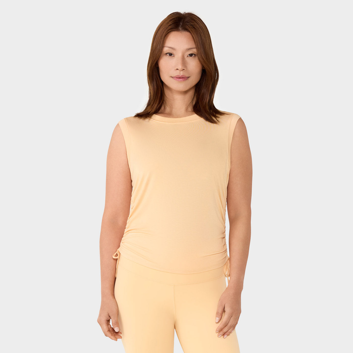 TaviLuxe® Crop Side Tie Tank
