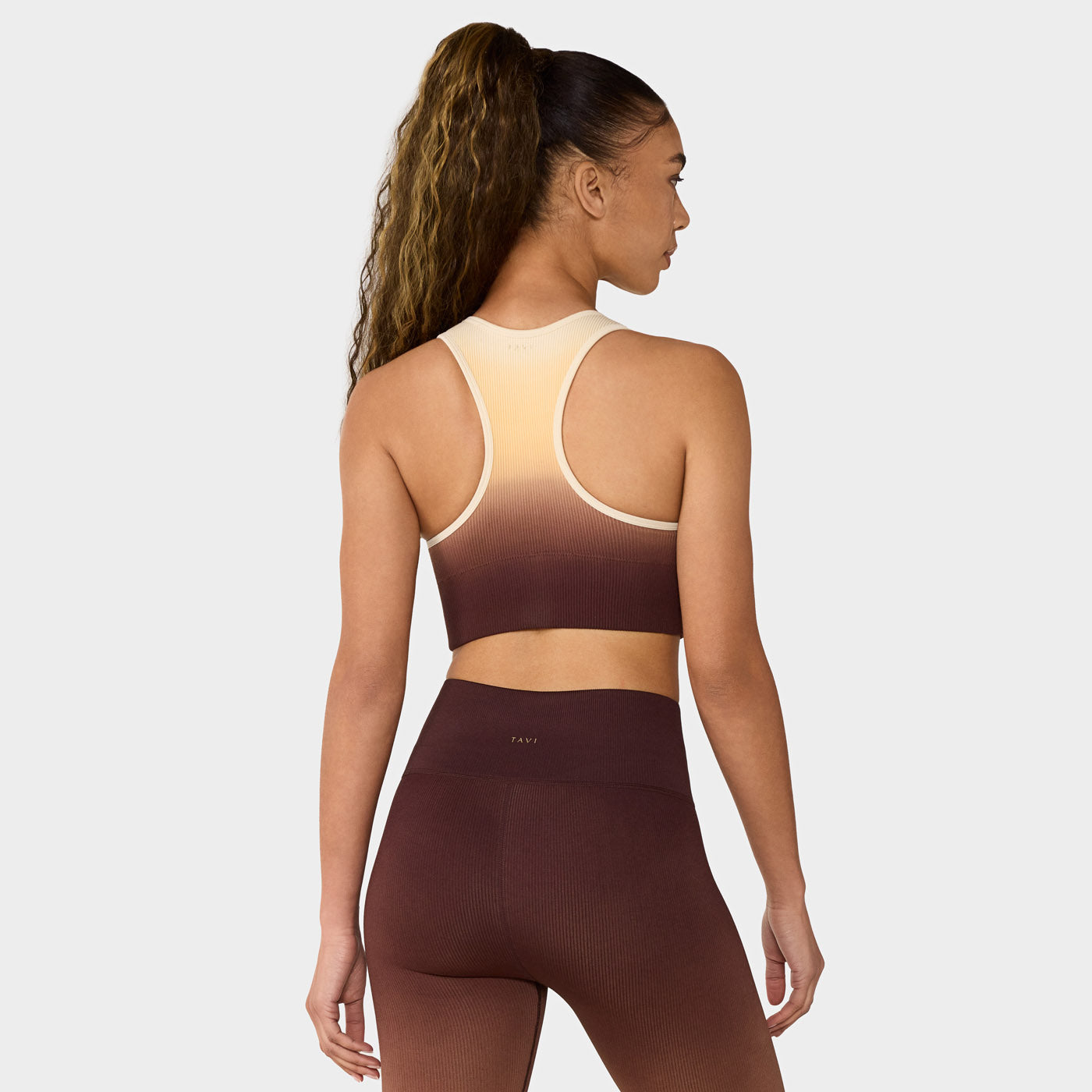 Seamless Racerback Rib Bra