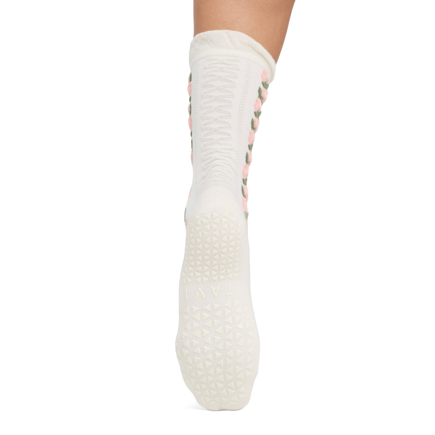 Jess Knitted Ruffle Grip Socks