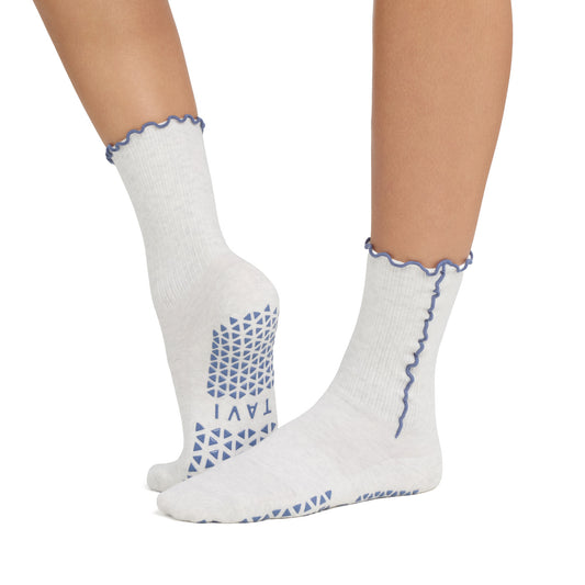 Kalea Ruffle Grip Socks