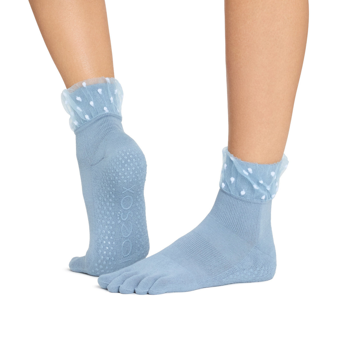 Full Toe Melody Tulle Cuff Ultra Grip Socks