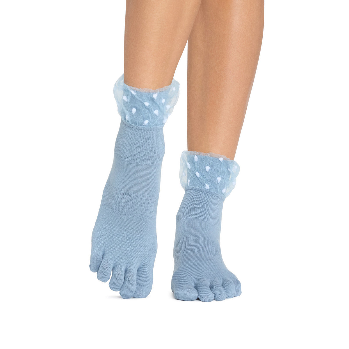 Full Toe Melody Tulle Cuff Ultra Grip Socks