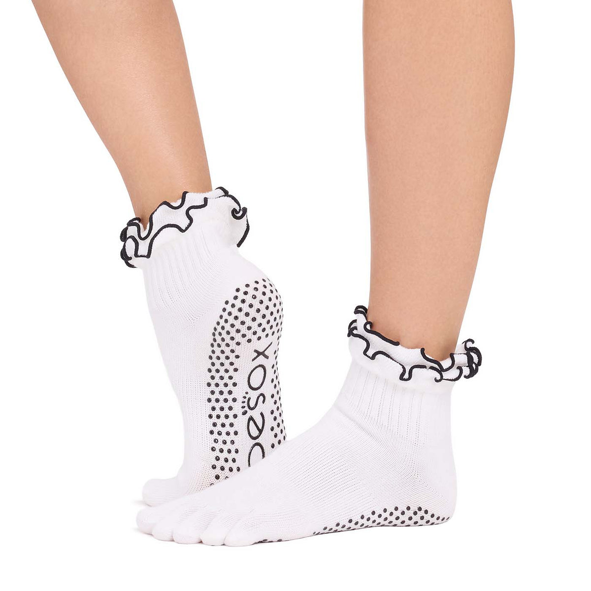 Full Toe Melody Frilly Grip Socks