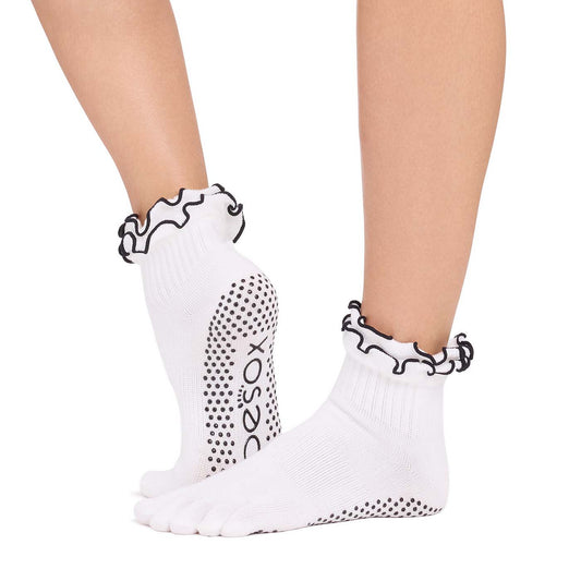 Full Toe Melody Frilly Grip Socks