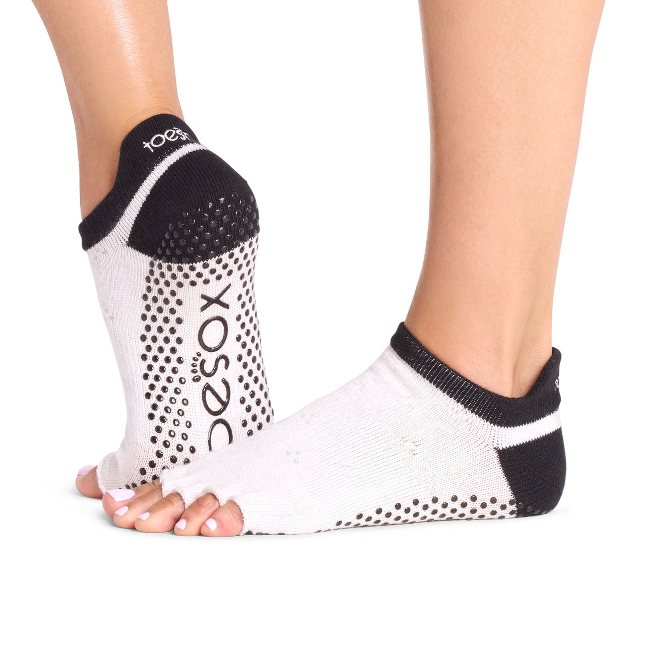 Half Toe Low Rise Grip Socks