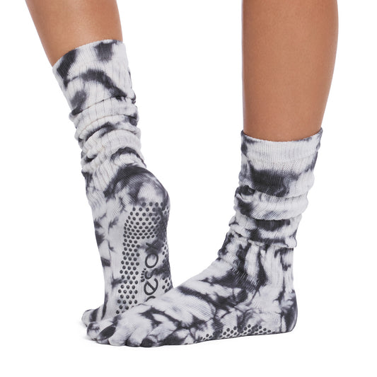 Full Toe Slouch Grip Socks