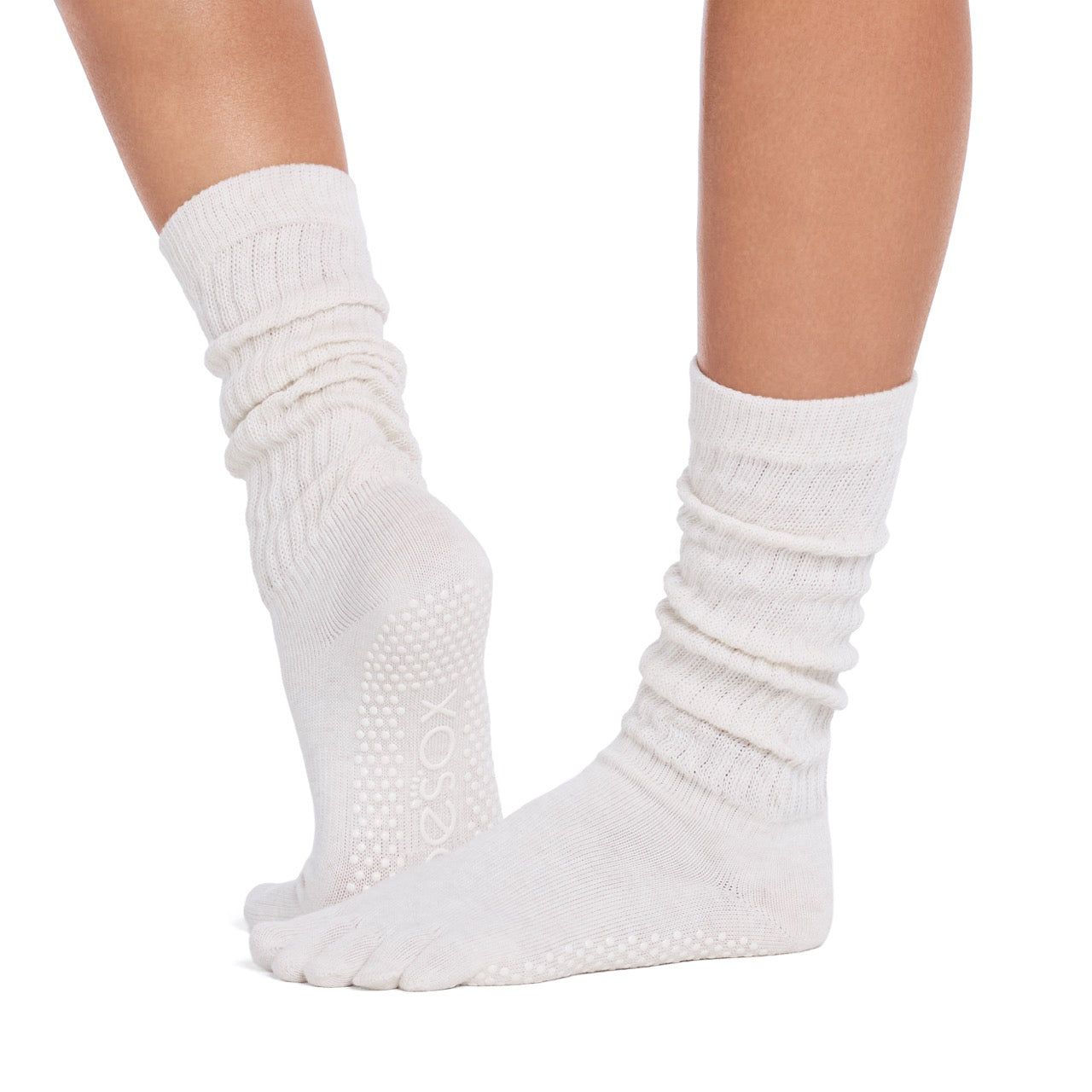 Full Toe Slouch Grip Socks