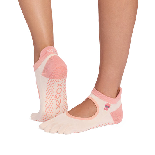 Full Toe Ultra Fine Knit Bellarina Grip Socks