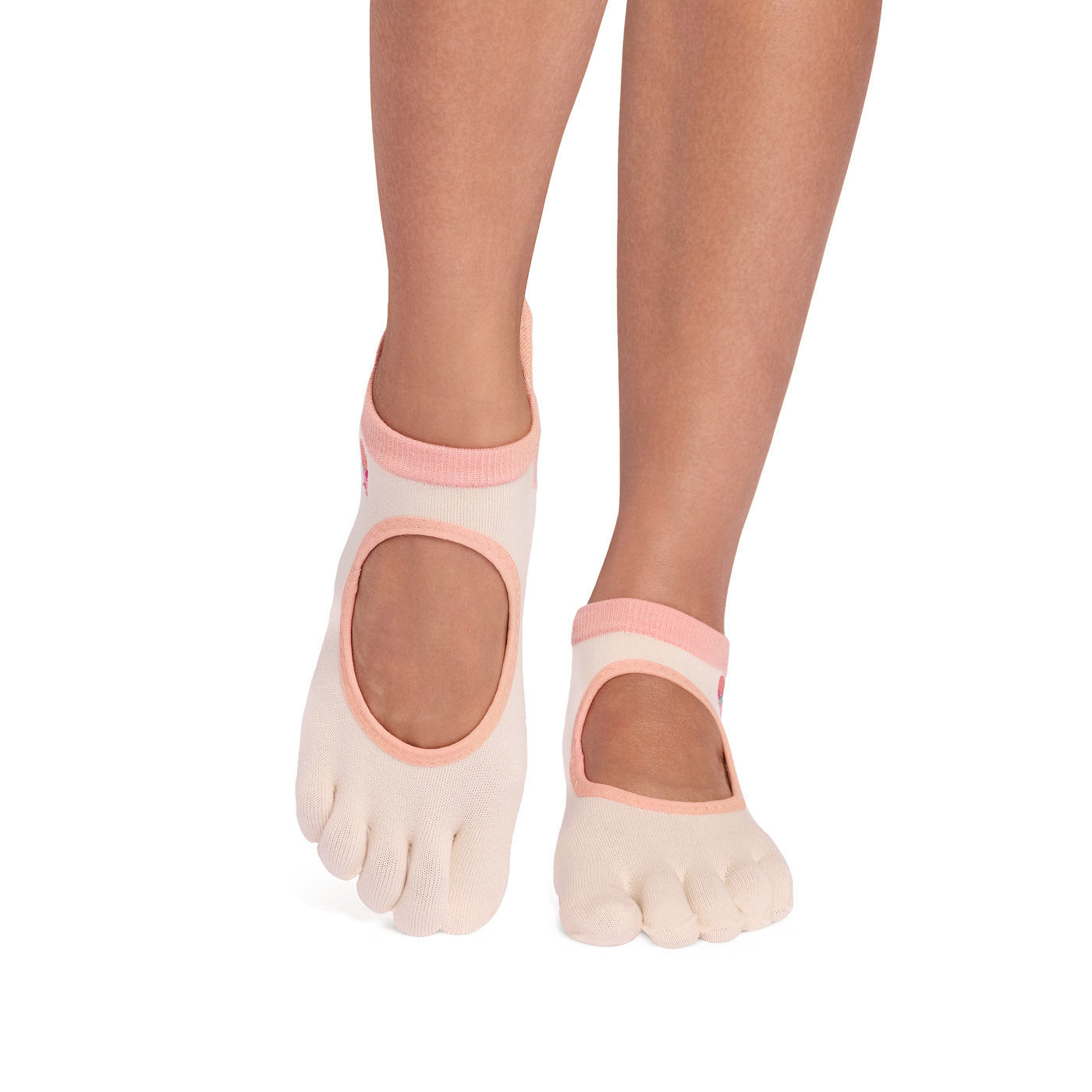 Full Toe Ultra Fine Knit Bellarina Grip Socks