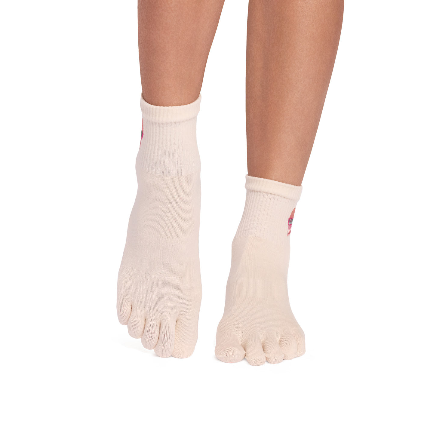 Full Toe Ultra Fine Knit Melody Grip Socks