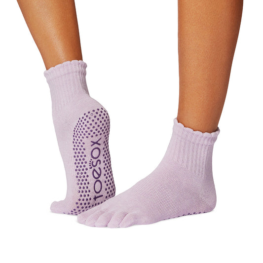 Full Toe Melody Scallop Grip Socks