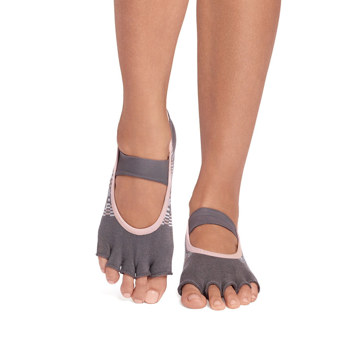 Half Toe Ultra Fine Knit Mia Grip Socks