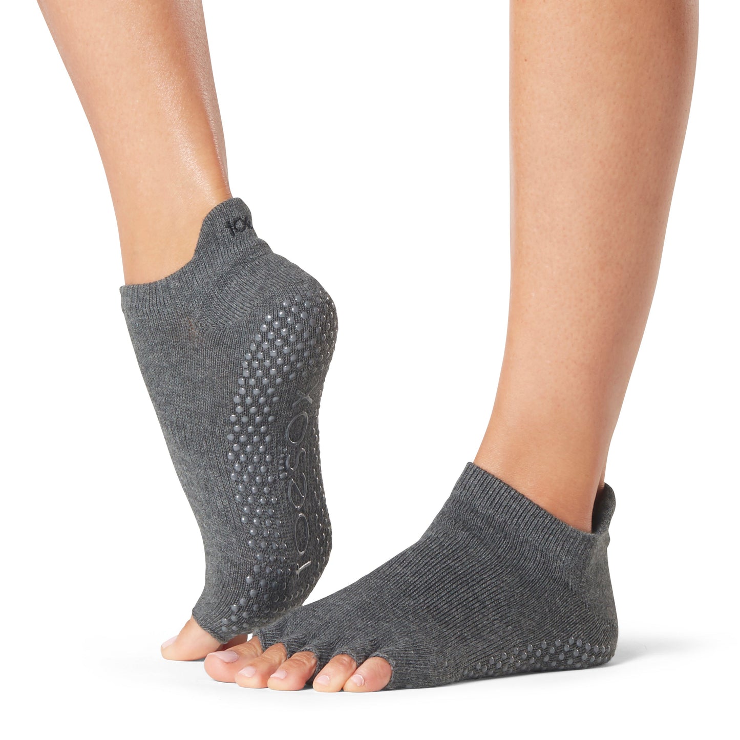 Half Toe Low Rise Grip Socks