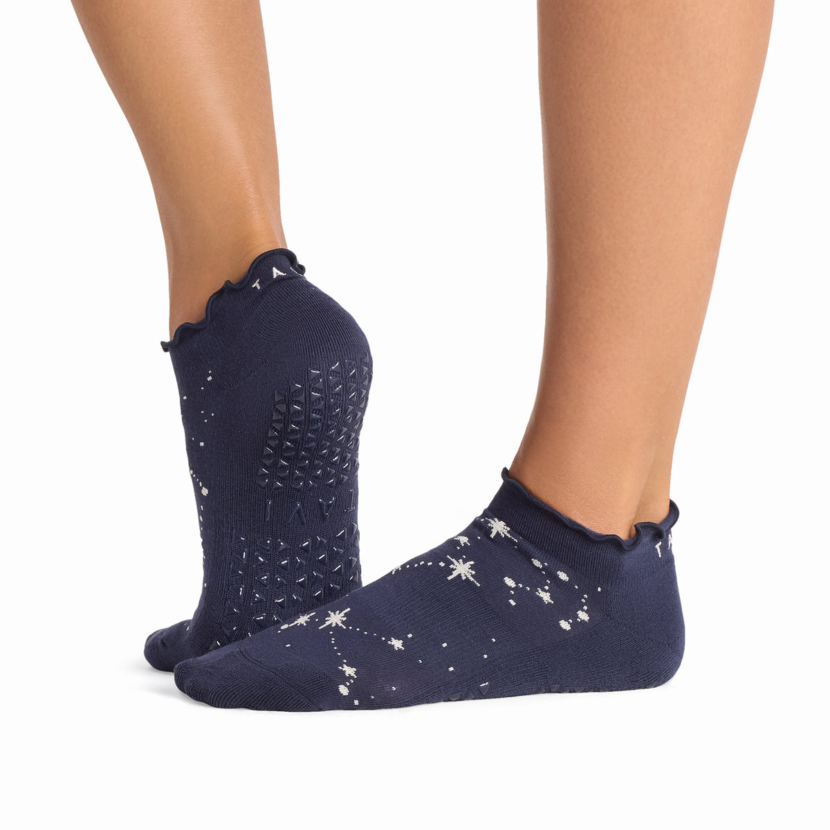 Cora Ruffle Grip Socks